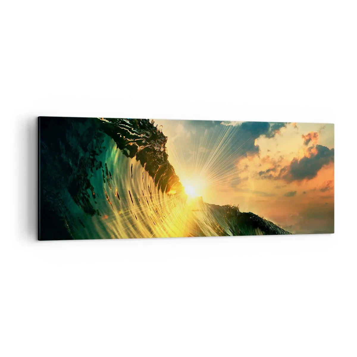 Canvas picture - Surfer, Where Are You? - 140x50 cm