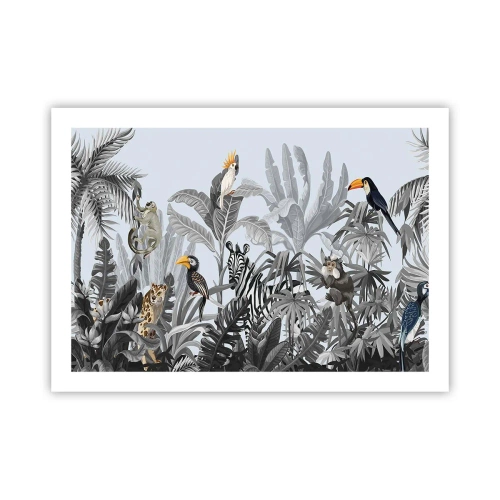 Poster - African Fairy Tale - 70x50 cm