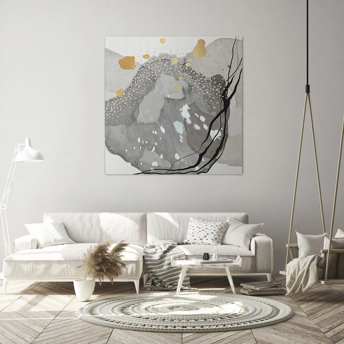 Canvas picture - Organic Composition - 40x40 cm