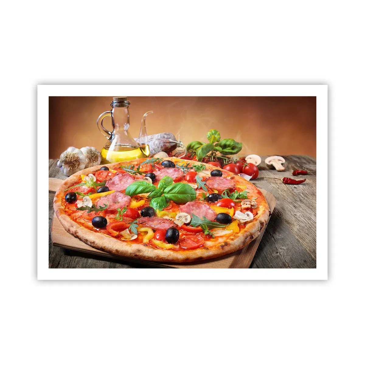 Poster - With a Real Italian Flavouring - 91x61 cm
