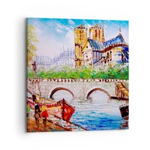 Canvas picture - Their Time Never Passes - 70x70 cm