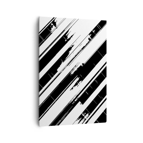 Canvas picture - Intensive and Dynamic Composition - 70x100 cm