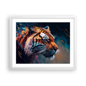 Poster in white frmae - Wild Beauty - 50x40 cm