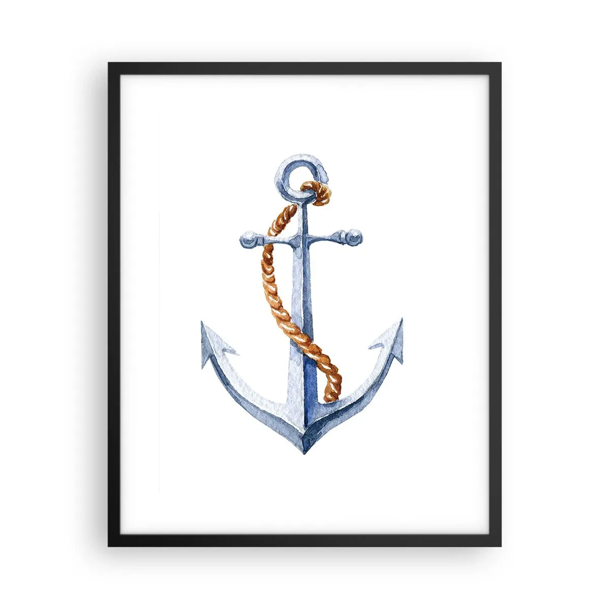 Poster in black frame - Ahoy Adventure! - 40x50 cm