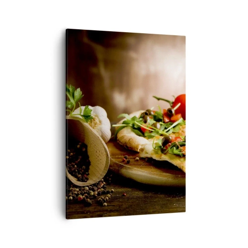 Canvas picture - Straight from the Oven and Garden - 50x70 cm