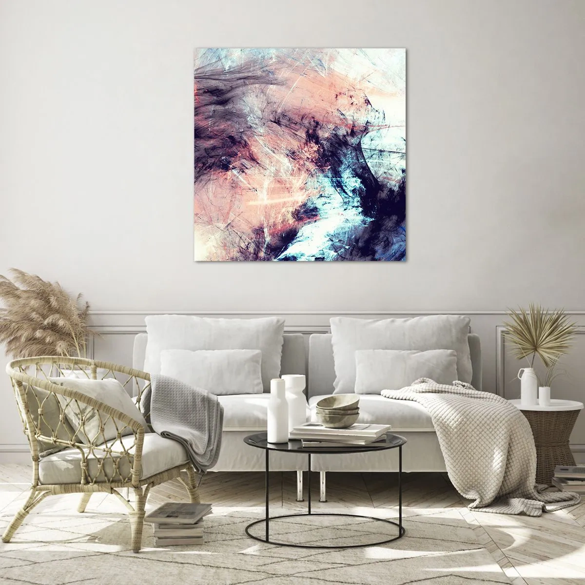 Glass picture - Feel the Wind - 70x70 cm