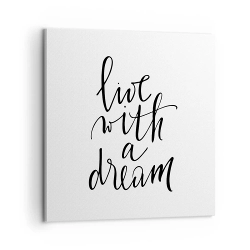 Canvas picture - Of Course - 60x60 cm