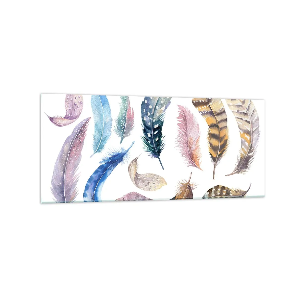 Glass picture - Light As a Feather - 120x50 cm