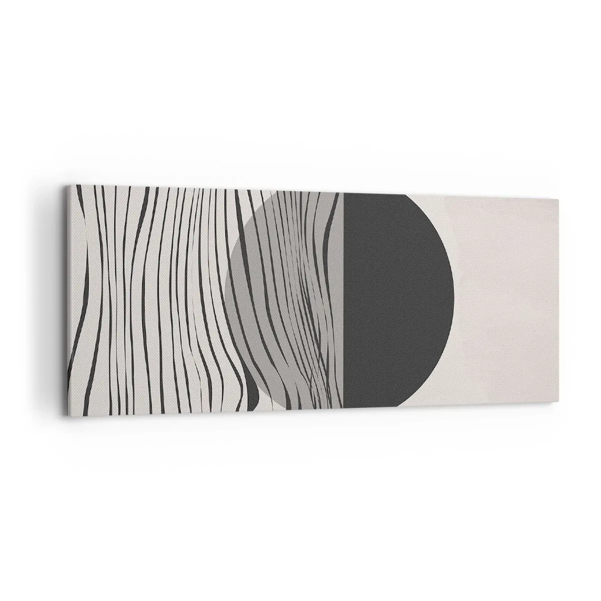 Canvas picture - Half Composition - 120x50 cm