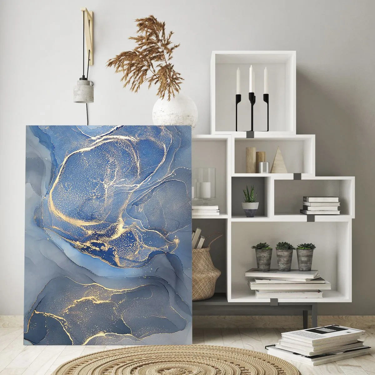 Glass picture - Gold Dust - 80x120 cm