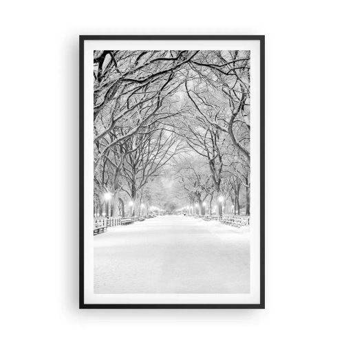 Poster in black frame - Four Seasons: Winter - 61x91 cm