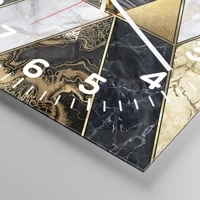 Clock face with numbers