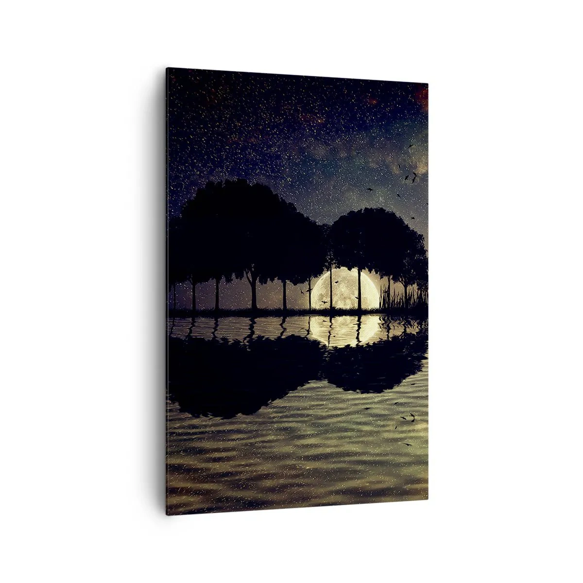 Canvas picture - Night at the Edge of the World - 80x120 cm