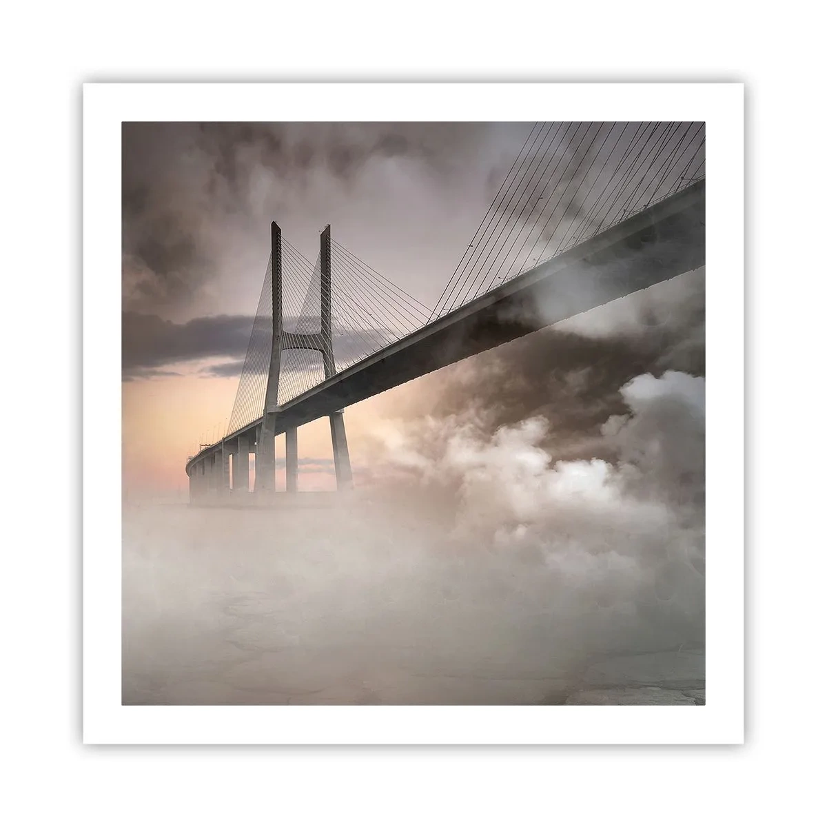 Poster - By the River that Doesn't Exist - 60x60 cm