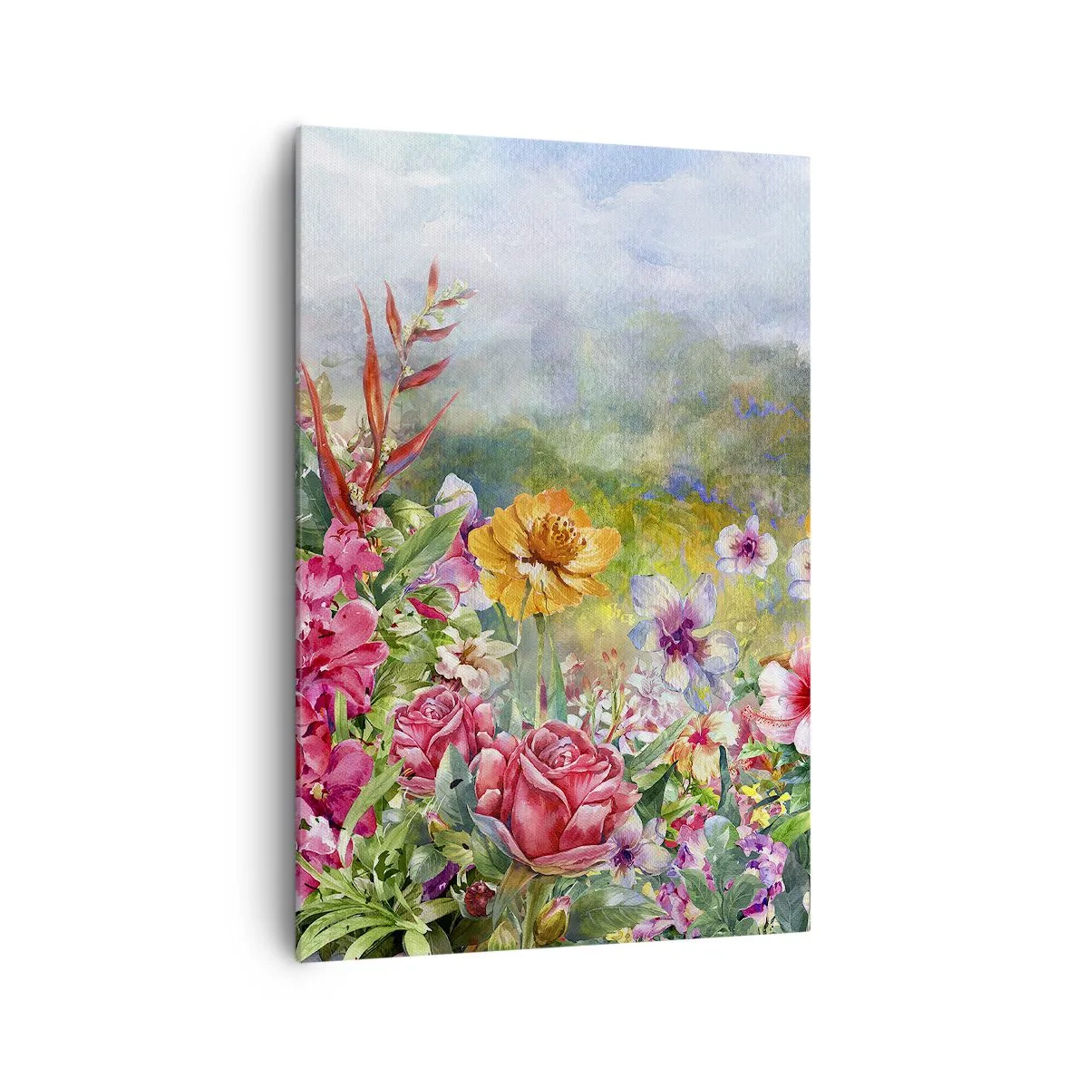 Canvas picture - Garden which Went Crazy - 70x100 cm