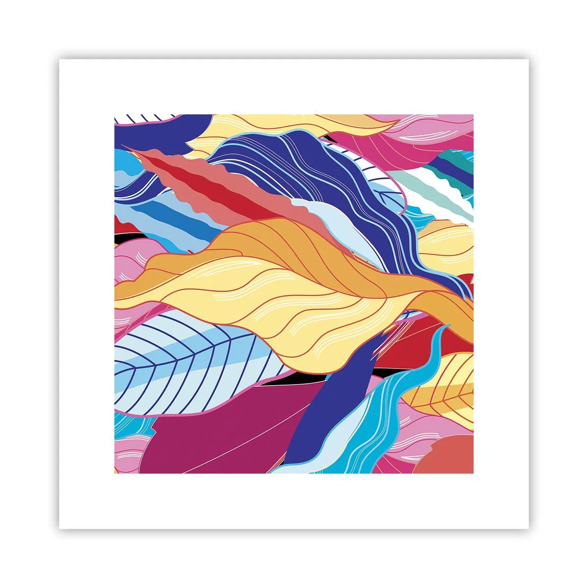 Poster - Queen of Mess - 30x30 cm