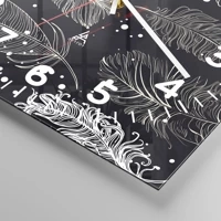 Clock face with numbers