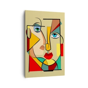 Canvas picture - Matched Couple - 80x120 cm