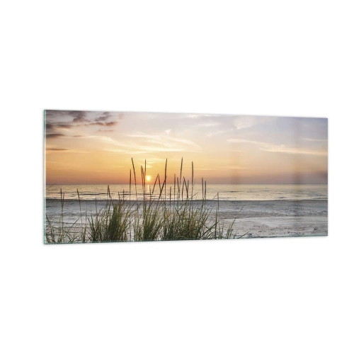 Glass picture - Look, Think, Feel - 100x40 cm