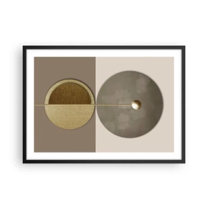 Poster in black frame - Perfect Balance - 70x50 cm