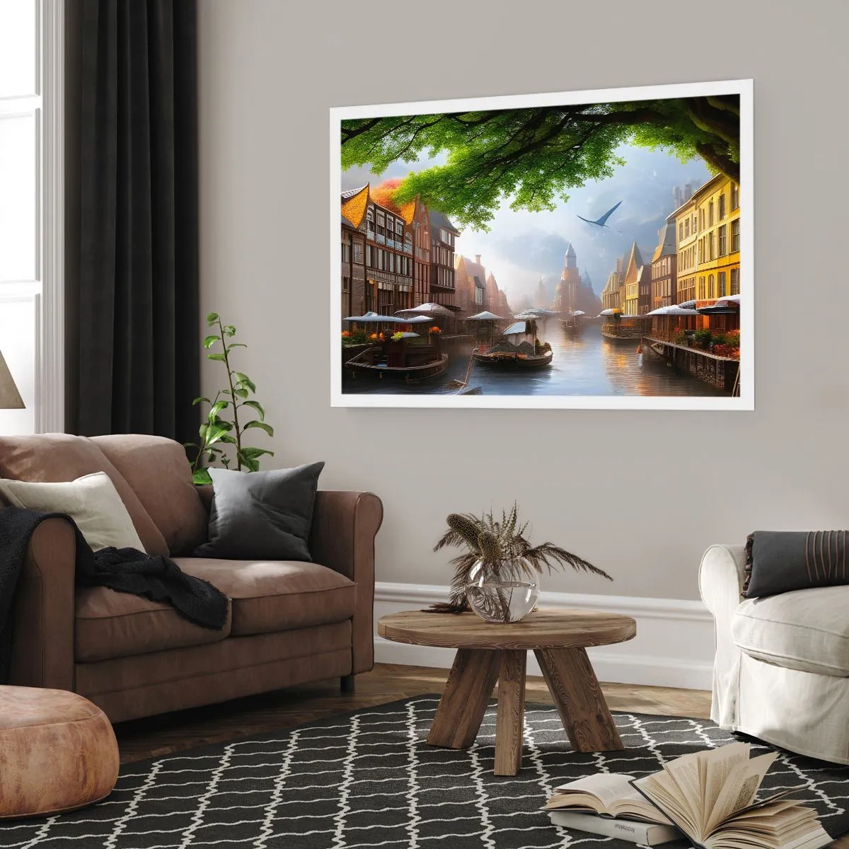 Poster - Dutch Urban Landscape - 70x50 cm