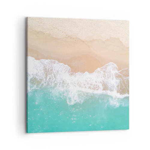 Canvas picture - Touch Full of Caress - 60x60 cm