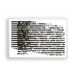 Poster in white frmae - Rhythm and Noise - 91x61 cm