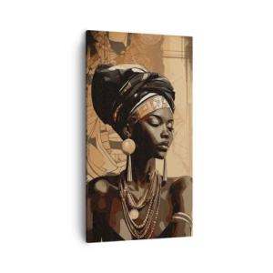 Canvas picture - African Majesty - 45x80 cm