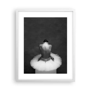 Poster in white frmae - It Is Blossoming - 40x50 cm