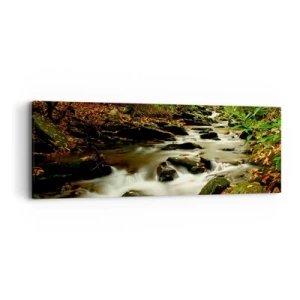 Canvas picture - Like Live Wire - 90x30 cm