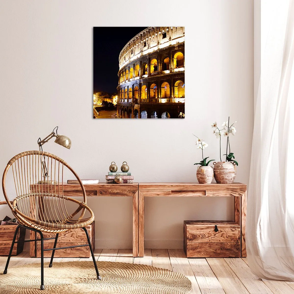 Canvas picture - Olympics Must Start - 30x30 cm
