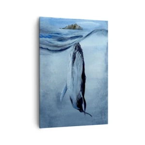 Canvas picture - Two Worlds of the North - 70x100 cm