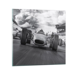 Glass picture - There is Power! - 70x70 cm