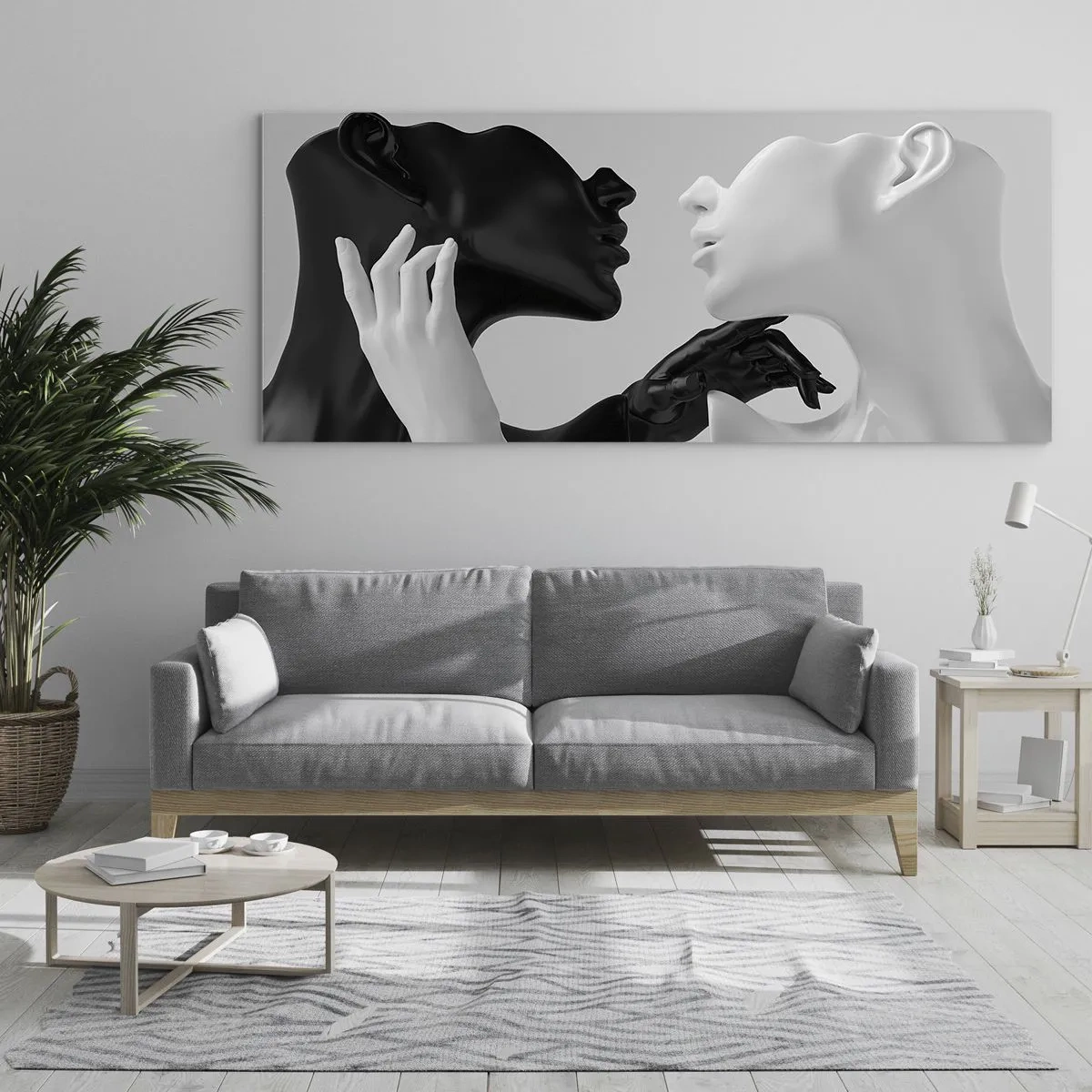 Glass picture - Attraction - Desire - 120x50 cm