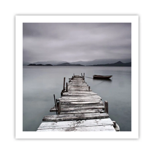 Poster - Tomorrow You Can Go - 60x60 cm