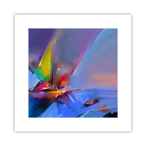Poster - Flew like s Bird - 30x30 cm