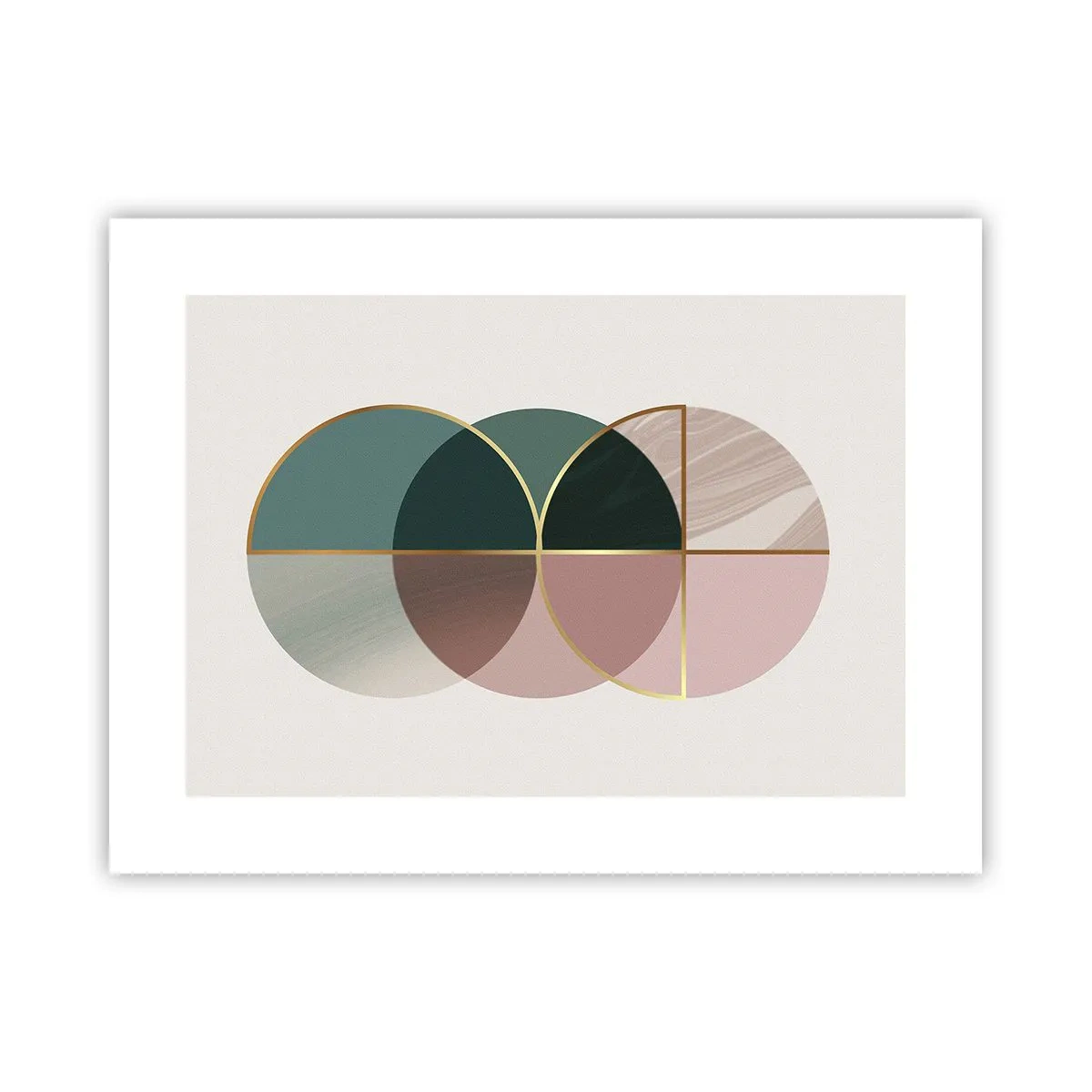 Poster - Circle after Circle - 40x30 cm