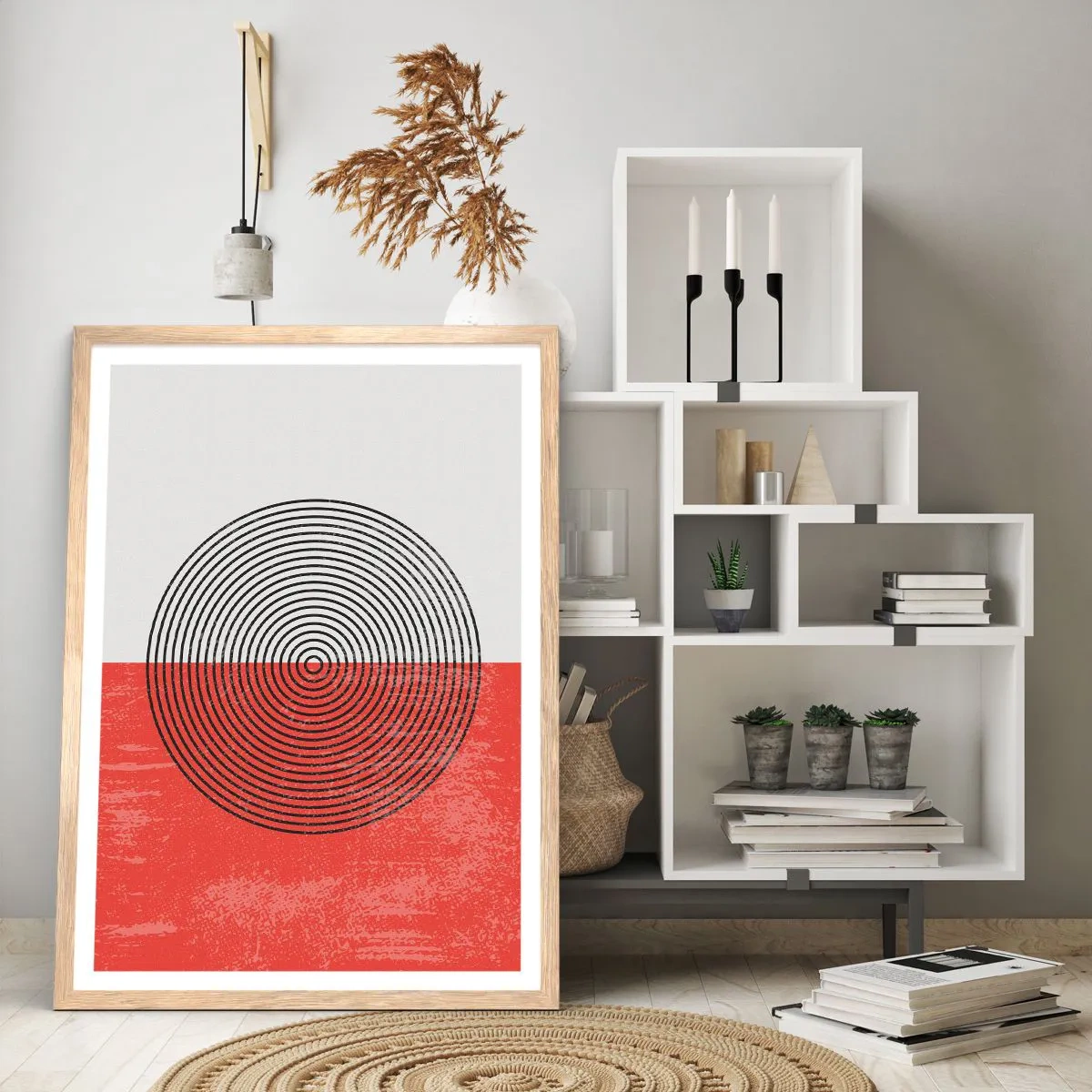 Poster in light oak frame - To the Core - 61x91 cm