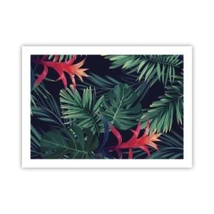 Poster - Burn in Green - 70x50 cm