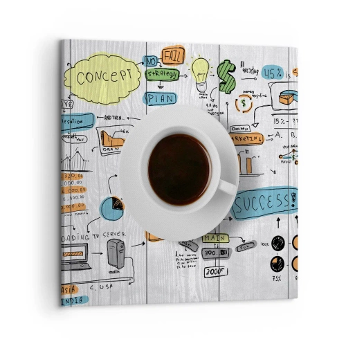 Canvas picture - Time for a Break - 50x50 cm