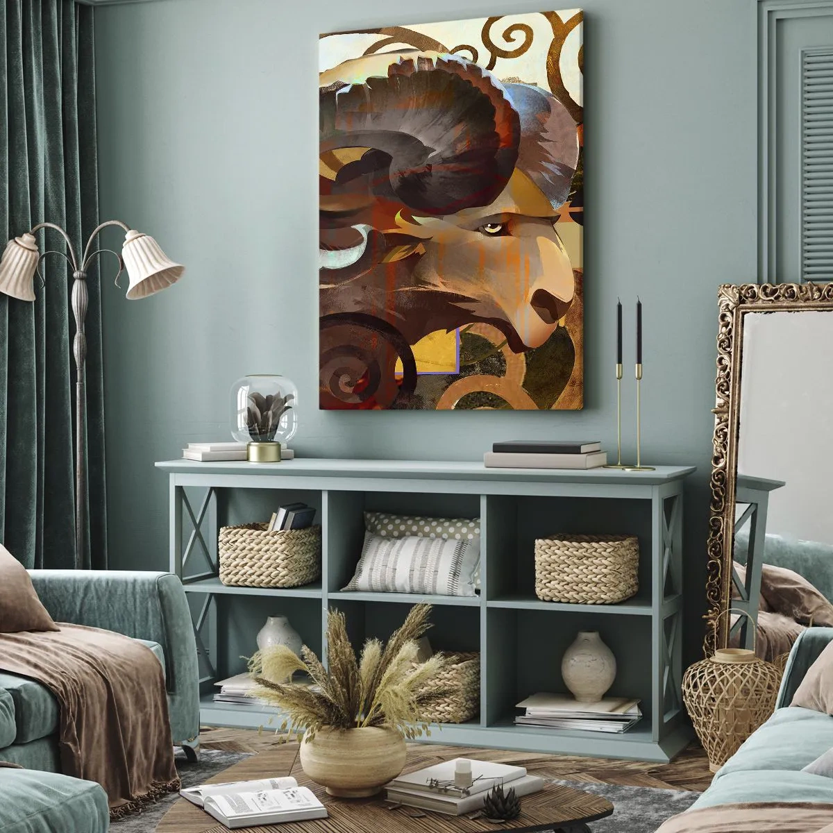 Canvas picture - Magic - Religions - Rituals - 70x100 cm