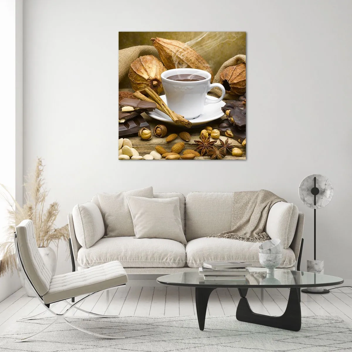Glass picture - For Adventure Hunters - 60x60 cm