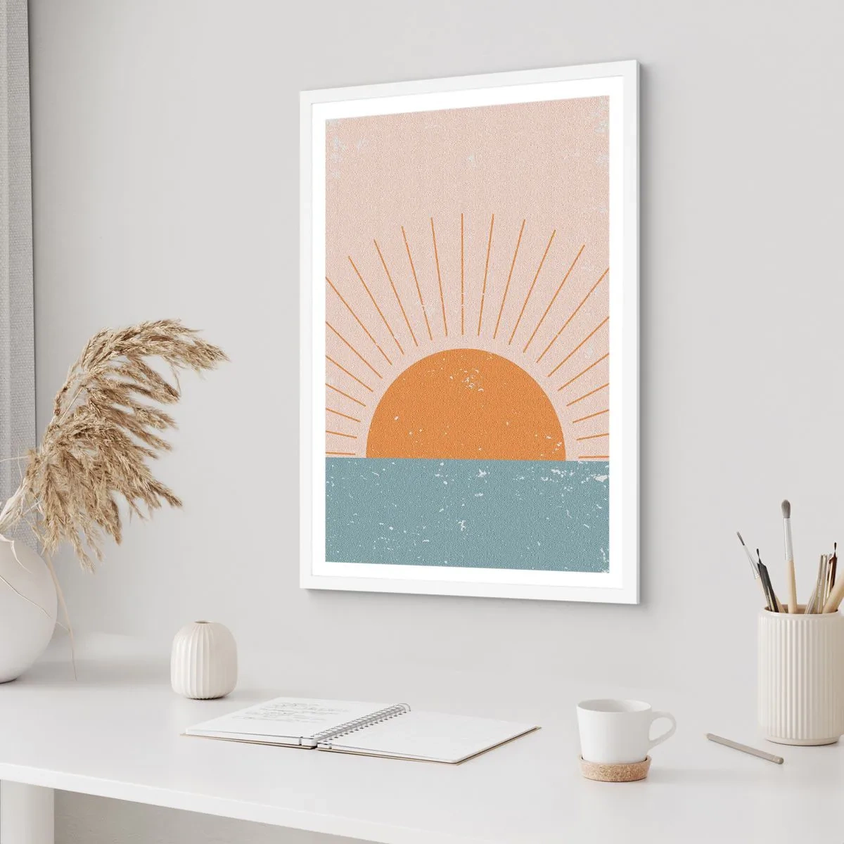 Poster in white frmae - Everyday Miracle - 50x70 cm