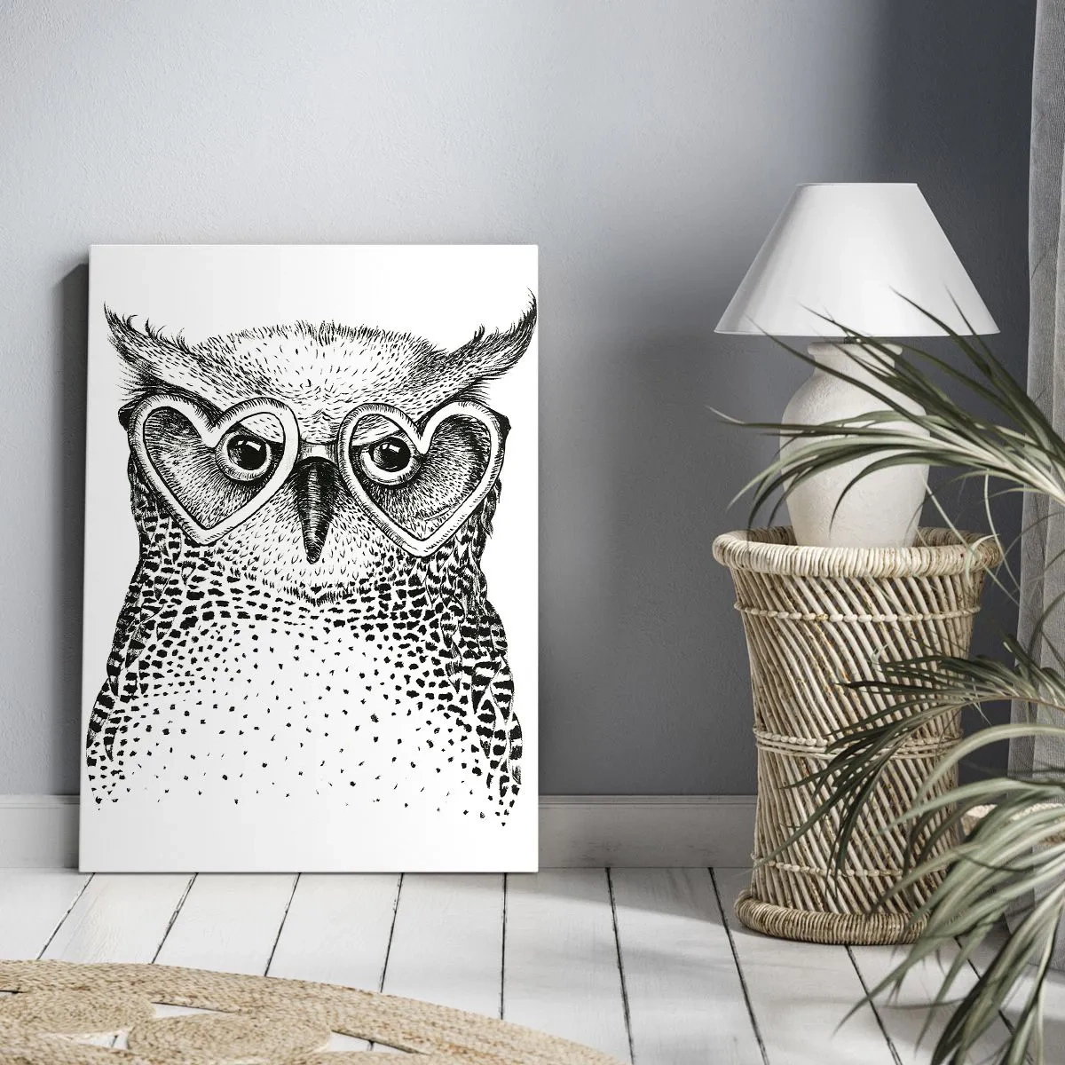 Canvas picture - Wise And With Love - 50x70 cm