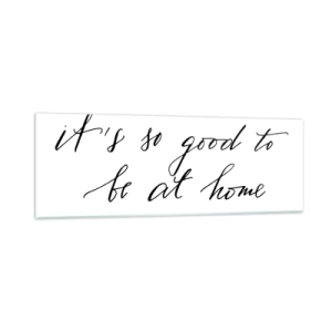 Glass picture - Whole Truth - 90x30 cm