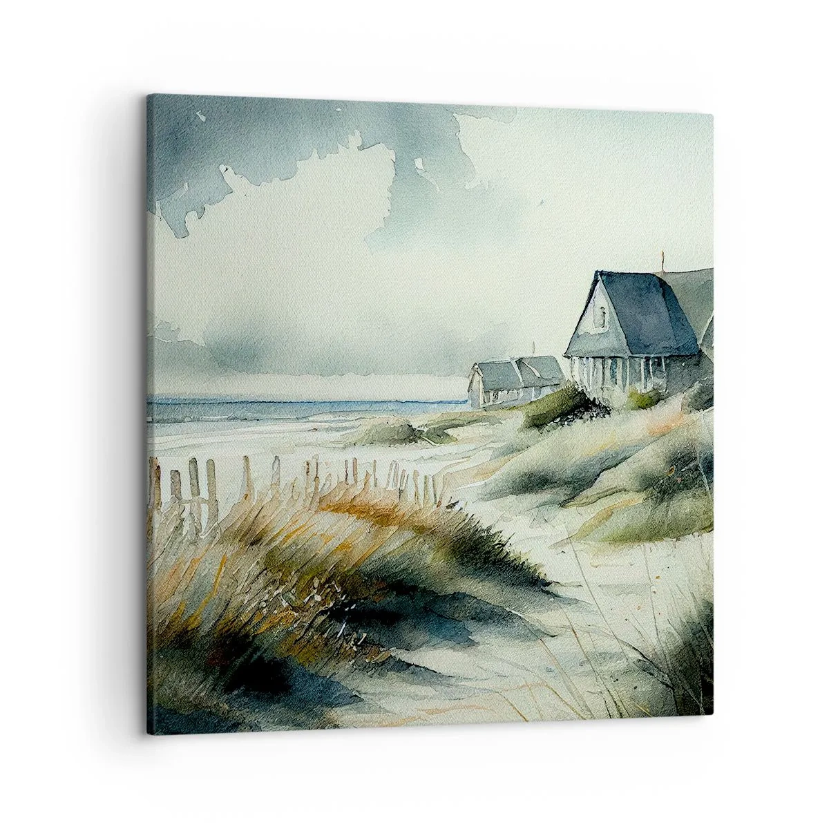 Canvas picture - Away from the Hustle and Bustle - 50x50 cm