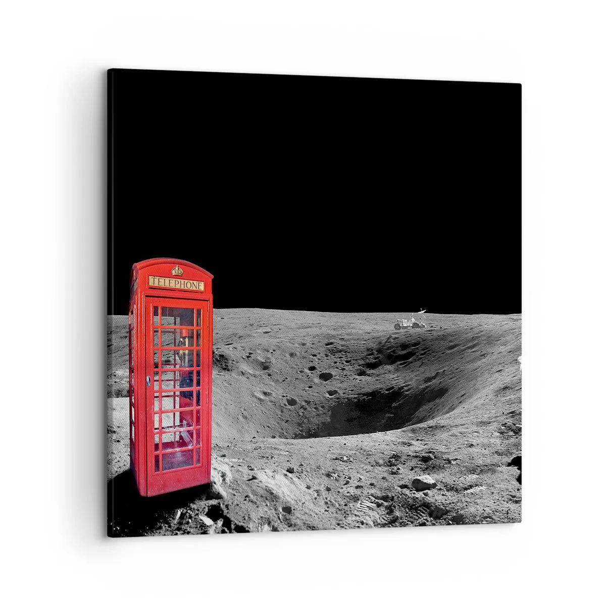 Canvas picture - Space Joke - 50x50 cm
