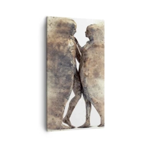 Canvas picture - From Dust They Rose to Love - 45x80 cm