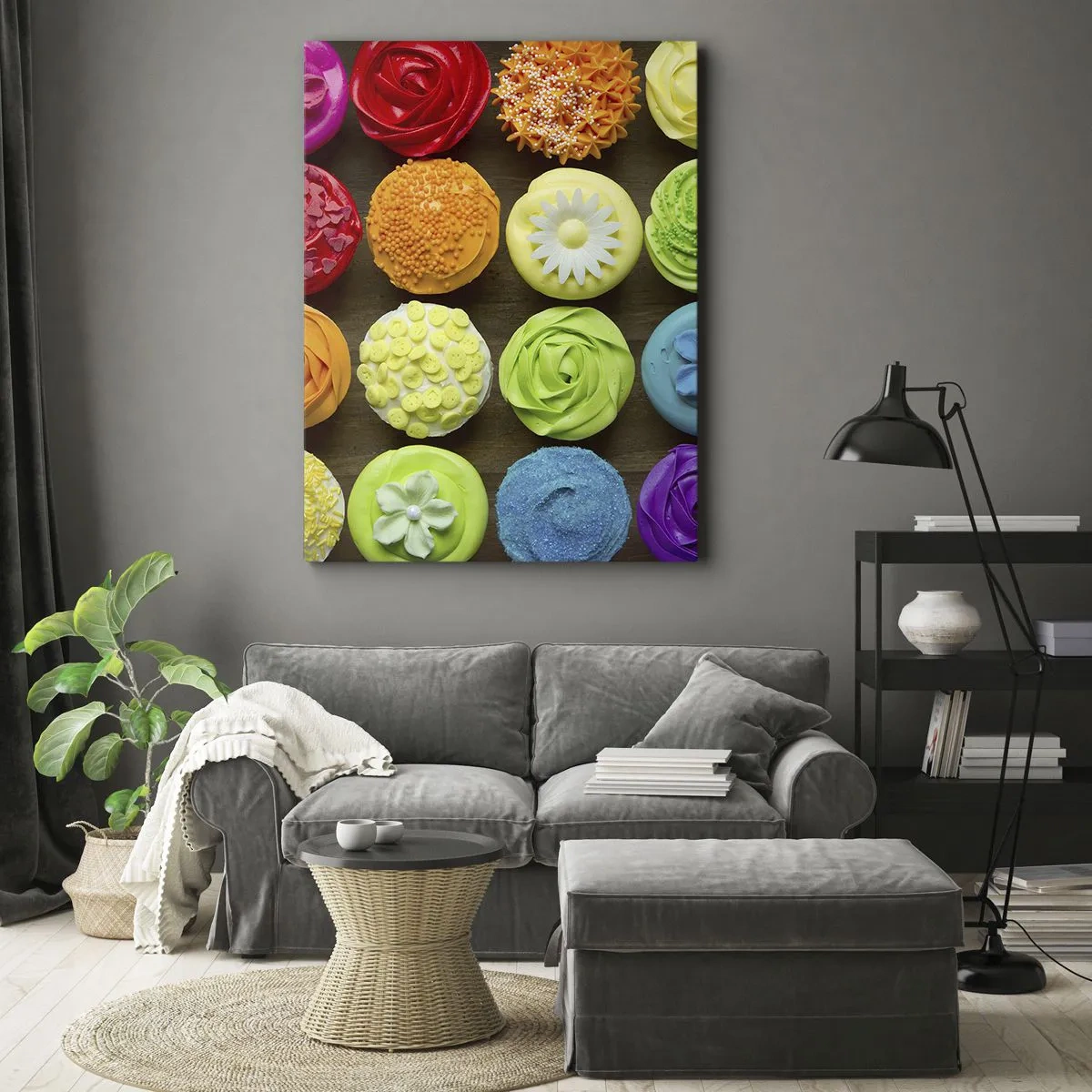 Canvas picture - All Different - All Delicious - 70x100 cm