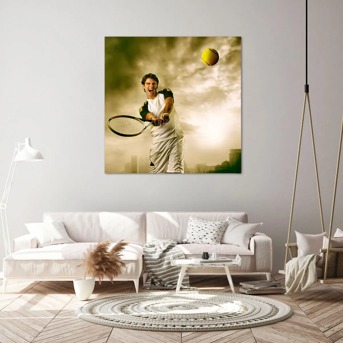 Canvas picture - Energy And Joy - 40x40 cm